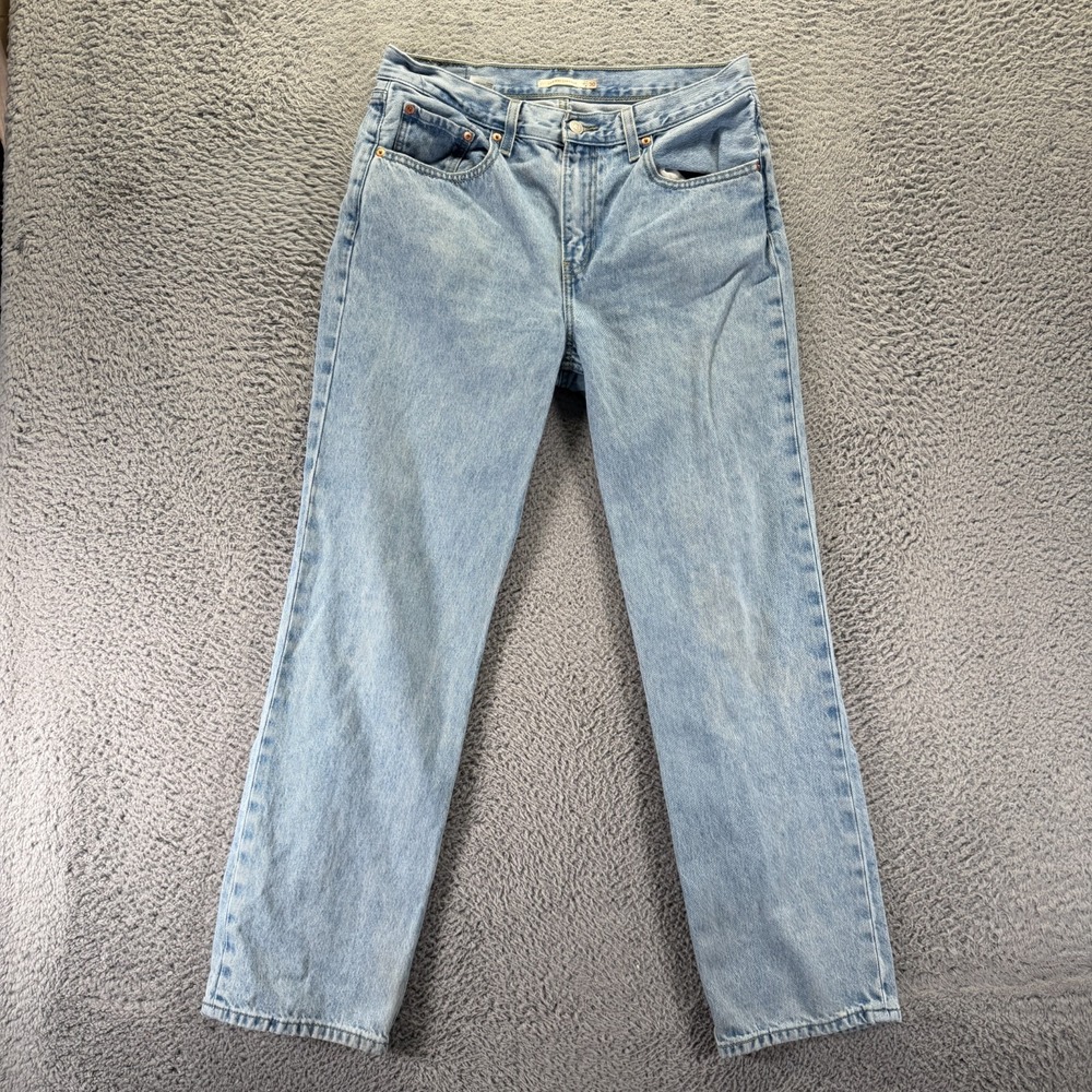 Levi's Low Pro Jeans Women's 30x31 Blue Cotton Denim Straight Travel Workwear